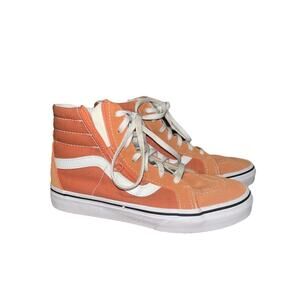 Vans Shoes 4 JN Junior Sk8-Hi Color Theory Sun Baked Kids Box Coral LN
